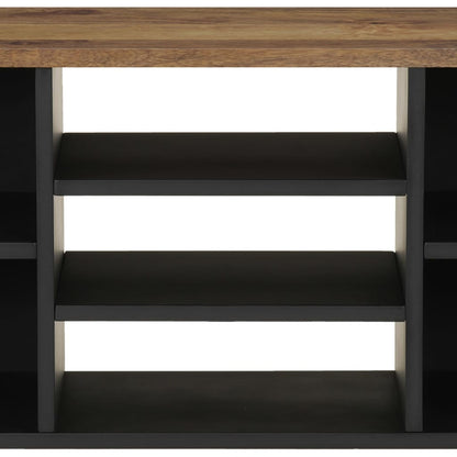 TV-Møbel Tre TV-benk 100x33x46 cm heltre mango og