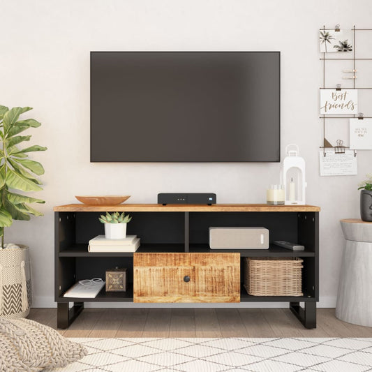TV-Møbel Tre TV-benk 100x33x46 cm heltre mango og