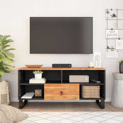 TV-Møbel Tre TV-benk 100x33x46 cm heltre akasie og