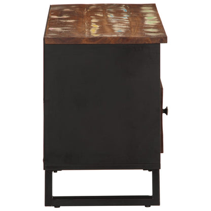 TV-Møbel Tre TV-benk 100x33x46 cm gjenvunnet heltre og