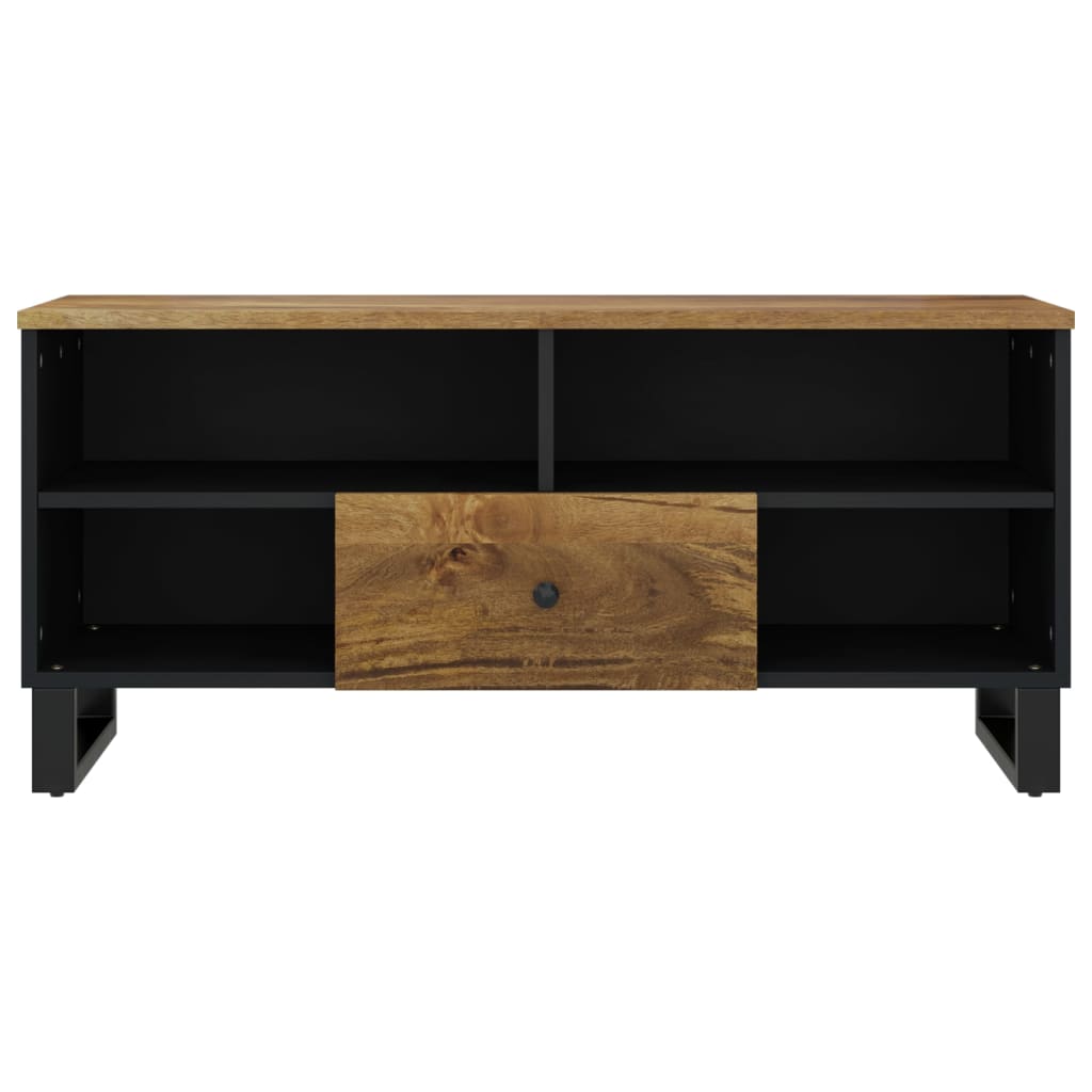 TV-Møbel Tre Tv-benk 100x33x46 cm heltre mango og