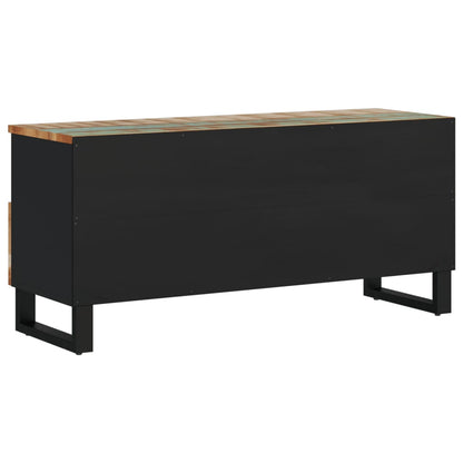 TV-Møbel Tre TV-benk 100x33x46 cm gjenvunnet heltre og