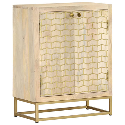 Skjenk Tre heltre mango med 2 dører 55x30x70 cm
