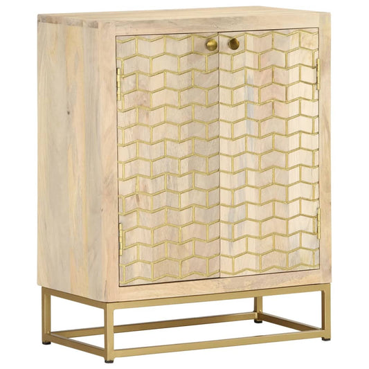 Skjenk Tre heltre mango med 2 dører 55x30x70 cm