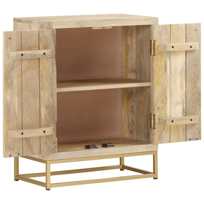 Skjenk Tre heltre mango med 2 dører 55x30x70 cm