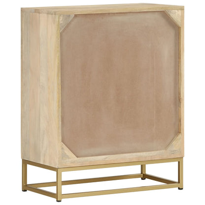 Skjenk Tre heltre mango med 2 dører 55x30x70 cm