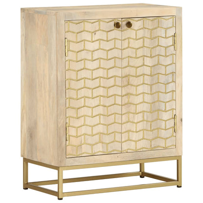 Skjenk Tre heltre mango med 2 dører 55x30x70 cm