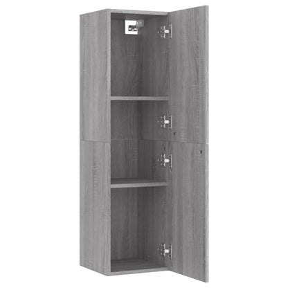 TV-Møbel Sonoma Grå Tv-benker 2 stk 30,5x30x110 cm