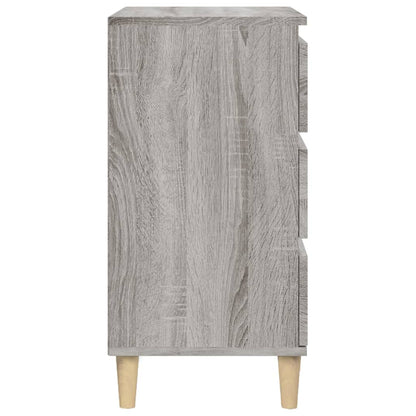 Nattbord Sengbord Sonoma Grå 40x35x70 cm