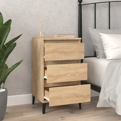 Nattbord Sengbord Sonoma Eik 40x35x70 cm