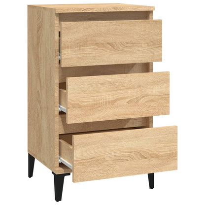 Nattbord Sengbord Sonoma Eik 40x35x70 cm