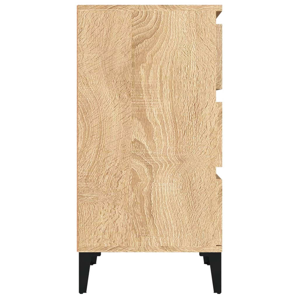 Nattbord Sengbord Sonoma Eik 40x35x70 cm