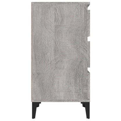 Nattbord Sengbord Sonoma Grå 40x35x70 cm