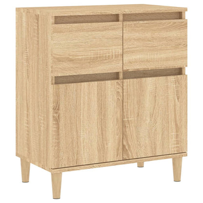 Skjenk sonoma eik 60x35x70 cm konstruert tre