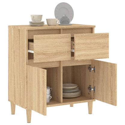 Skjenk sonoma eik 60x35x70 cm konstruert tre