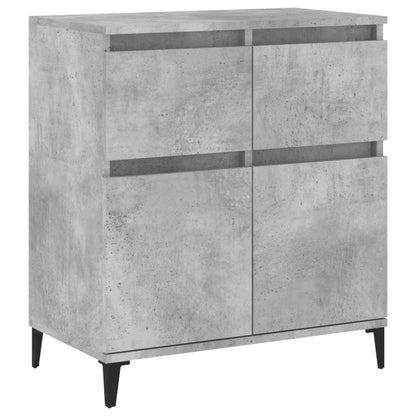 Kommode Betonggrå 60x35x70 cm
