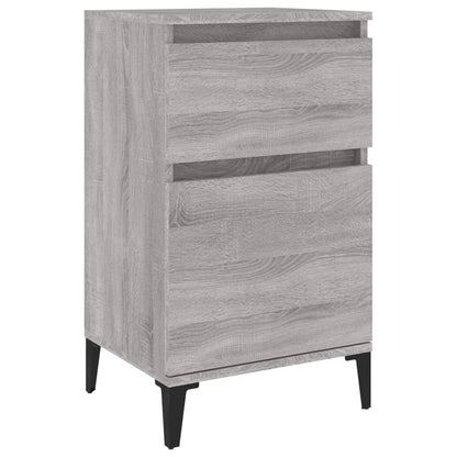 Nattbord Sengbord Sonoma Grå 40x35x70 cm