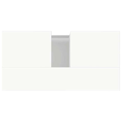 Baderomsskap Hvit 65x33x60 cm