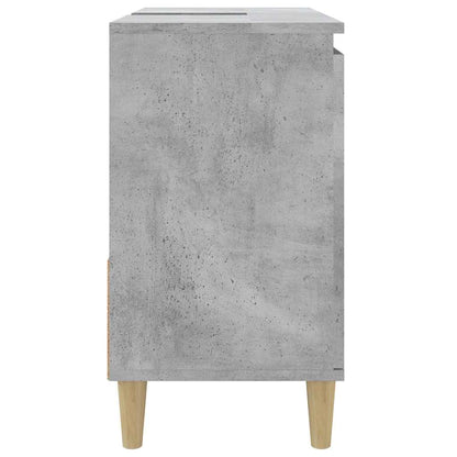 Baderomsskap Betonggrå 65x33x60 cm