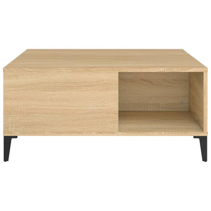 Salongbord Sofabord Sonoma Eik 80x80x36,5 cm