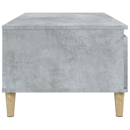 Salongbord Sofabord Betonggrå 90x50x36,5 cm
