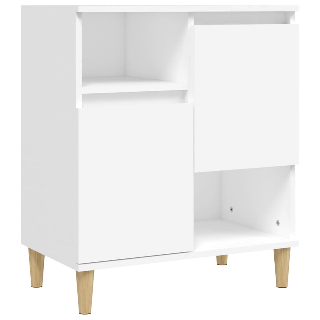 Kommode Hvit 60x35x70 cm