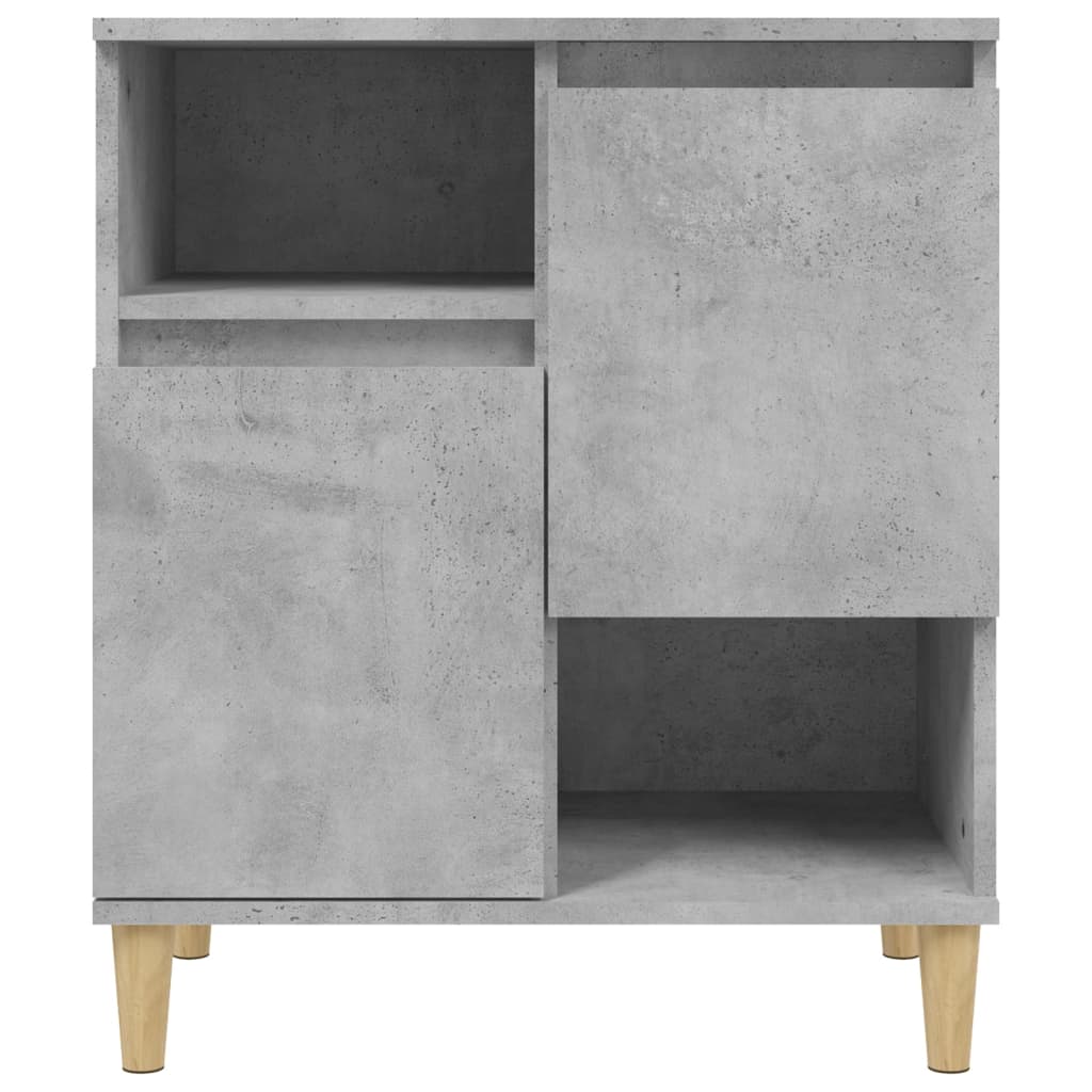 Kommode Betonggrå 60x35x70 cm