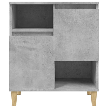 Kommode Betonggrå 60x35x70 cm