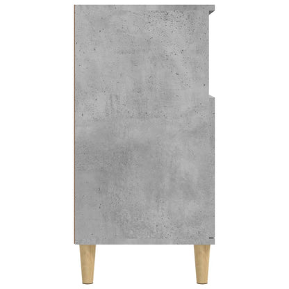 Kommode Betonggrå 60x35x70 cm