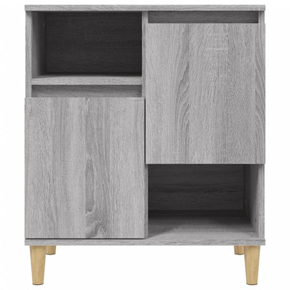 Skjenk grå sonoma 60x35x70 cm konstruert tre