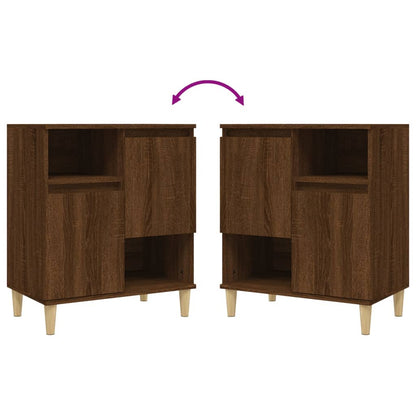 Skjenk Brun Eik 60x35x70 cm