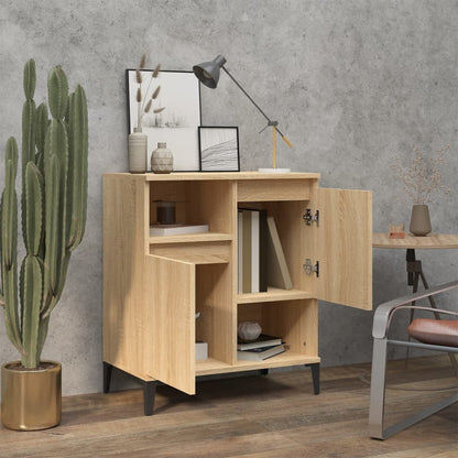 Skjenk sonoma eik 60x35x70 cm konstruert tre