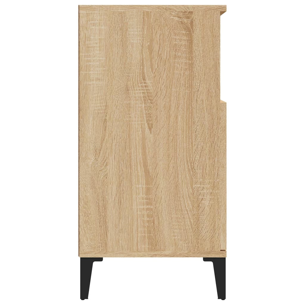 Skjenk sonoma eik 60x35x70 cm konstruert tre