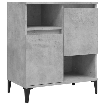Kommode Betonggrå 60x35x70 cm