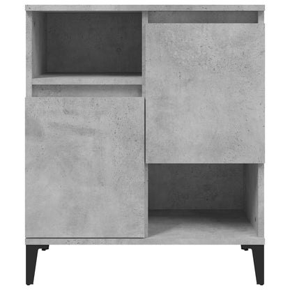 Kommode Betonggrå 60x35x70 cm