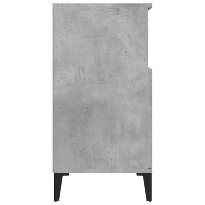 Kommode Betonggrå 60x35x70 cm