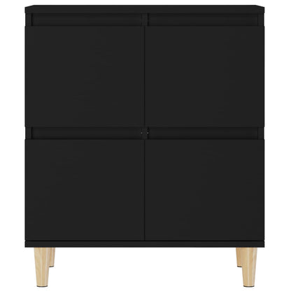 Kommode Svart 60x35x70 cm