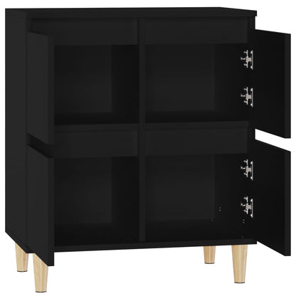 Kommode Svart 60x35x70 cm