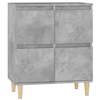 Kommode Betonggrå 60x35x70 cm
