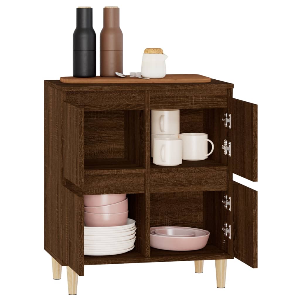 Kommode Brun Eik 60x35x70 cm