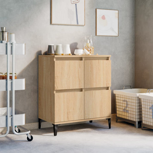 Skjenk sonoma eik 60x35x70 cm konstruert tre