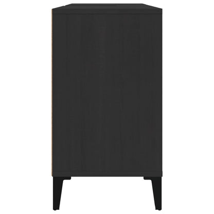 Servantskap Baderom Svart 80x33x60 cm