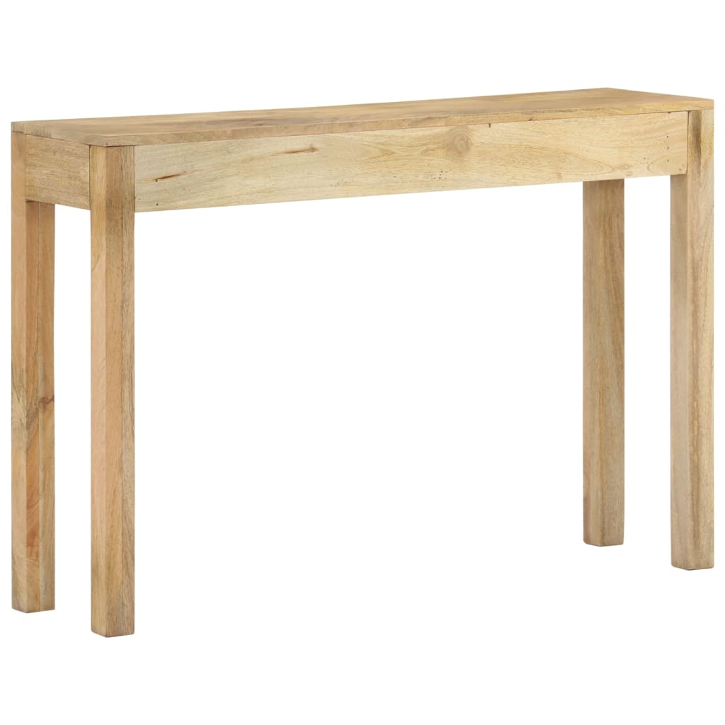 Avlastningsbord konsollbord Tre 110x30x75 cm bleket heltre mango