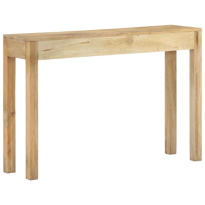 Avlastningsbord konsollbord Tre 110x30x75 cm bleket heltre mango