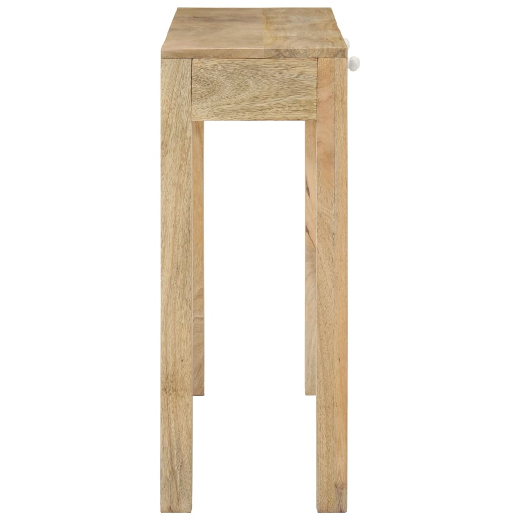 Avlastningsbord konsollbord Tre 110x30x75 cm bleket heltre mango