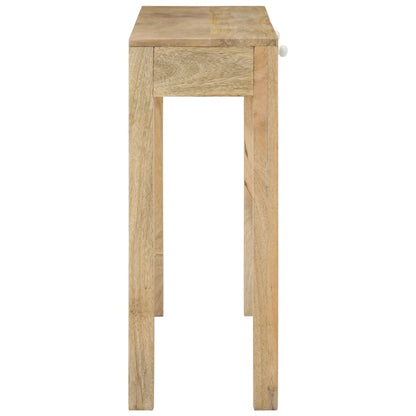 Avlastningsbord konsollbord Tre 110x30x75 cm bleket heltre mango