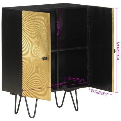 Skjenk Tre 55x30x75 cm heltre mango