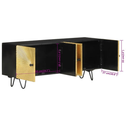 TV-Møbel Tre TV-benk heltre mango 110x30x45 cm