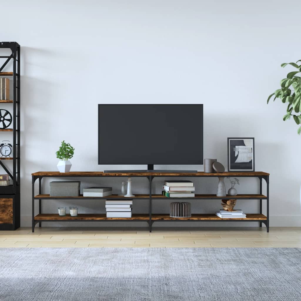 TV-Møbel Røkt Eik TV-benk 200x30x50 cm