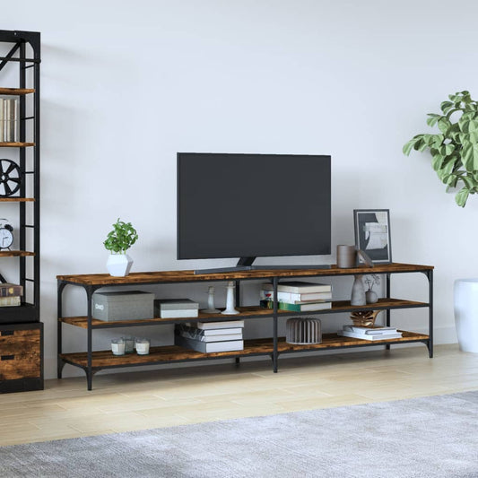 TV-Møbel Røkt Eik TV-benk 200x30x50 cm